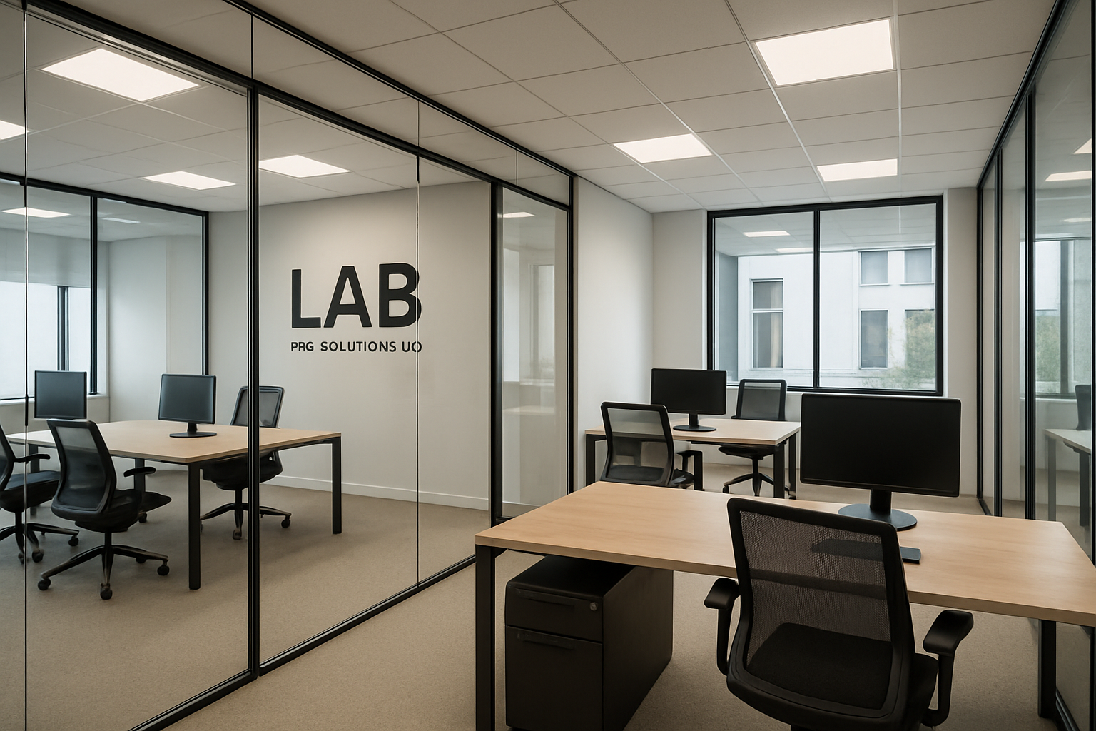 Beratungsgespräch in modernem Büro